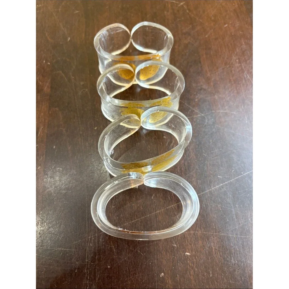 Unbranded clear plastic